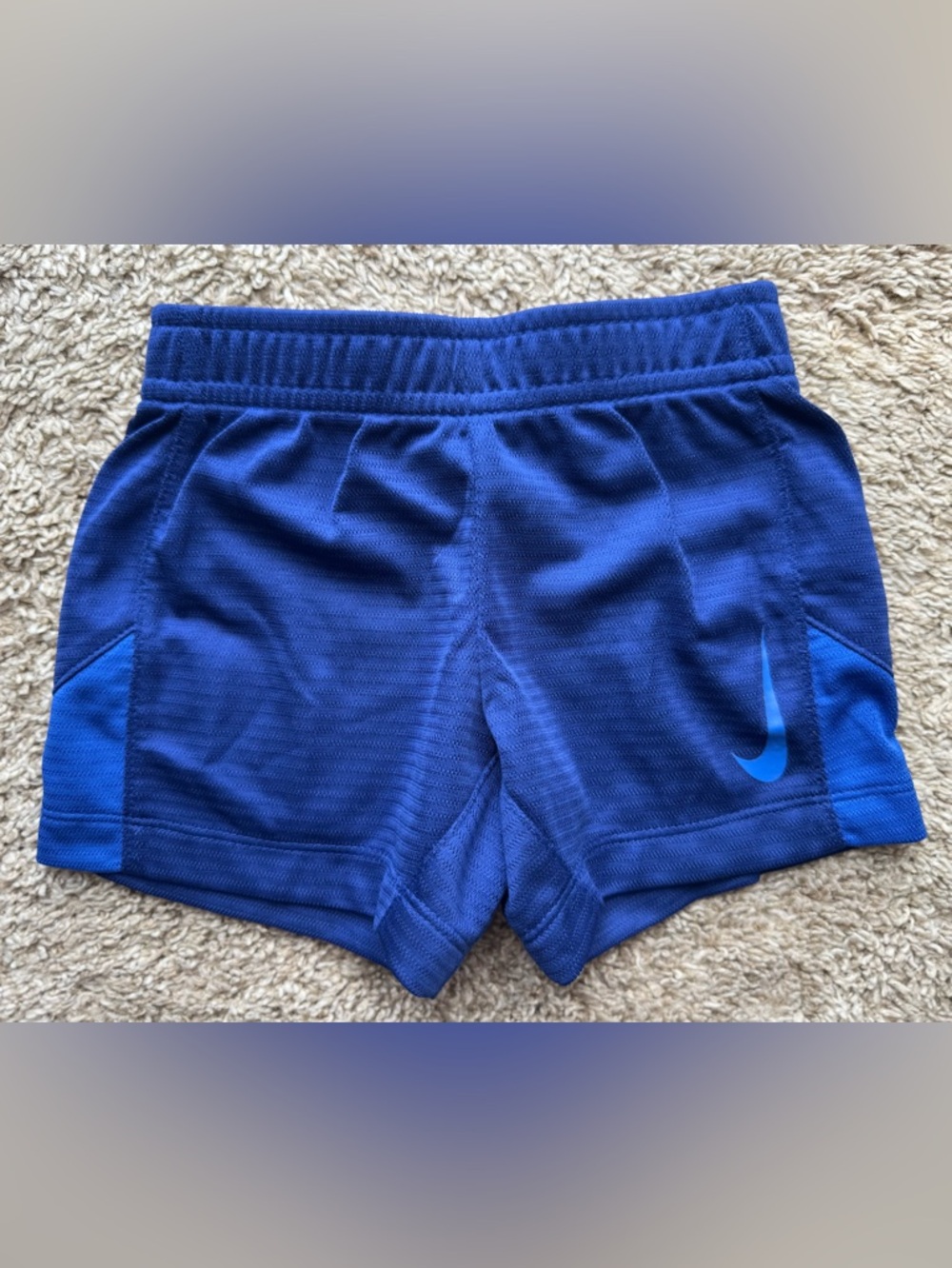 12M Nike Dri-FIT Blue Athletic Shorts